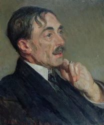 Porträt von Paul Valery, 1923